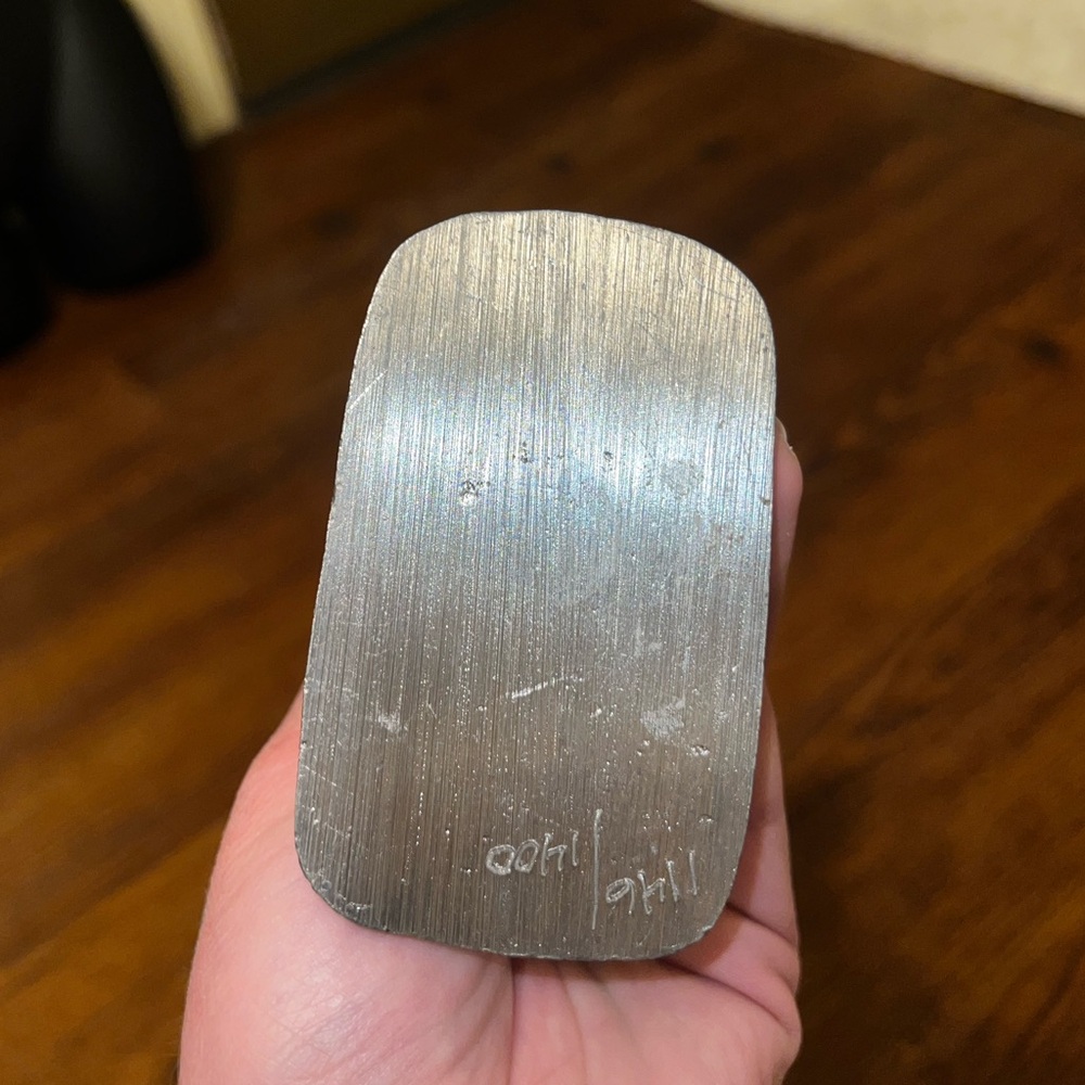 Rare Vintage Michael Ricker Pewter Silver Rabbit Tricycle Miniature Figurine - Picture 7 of 8